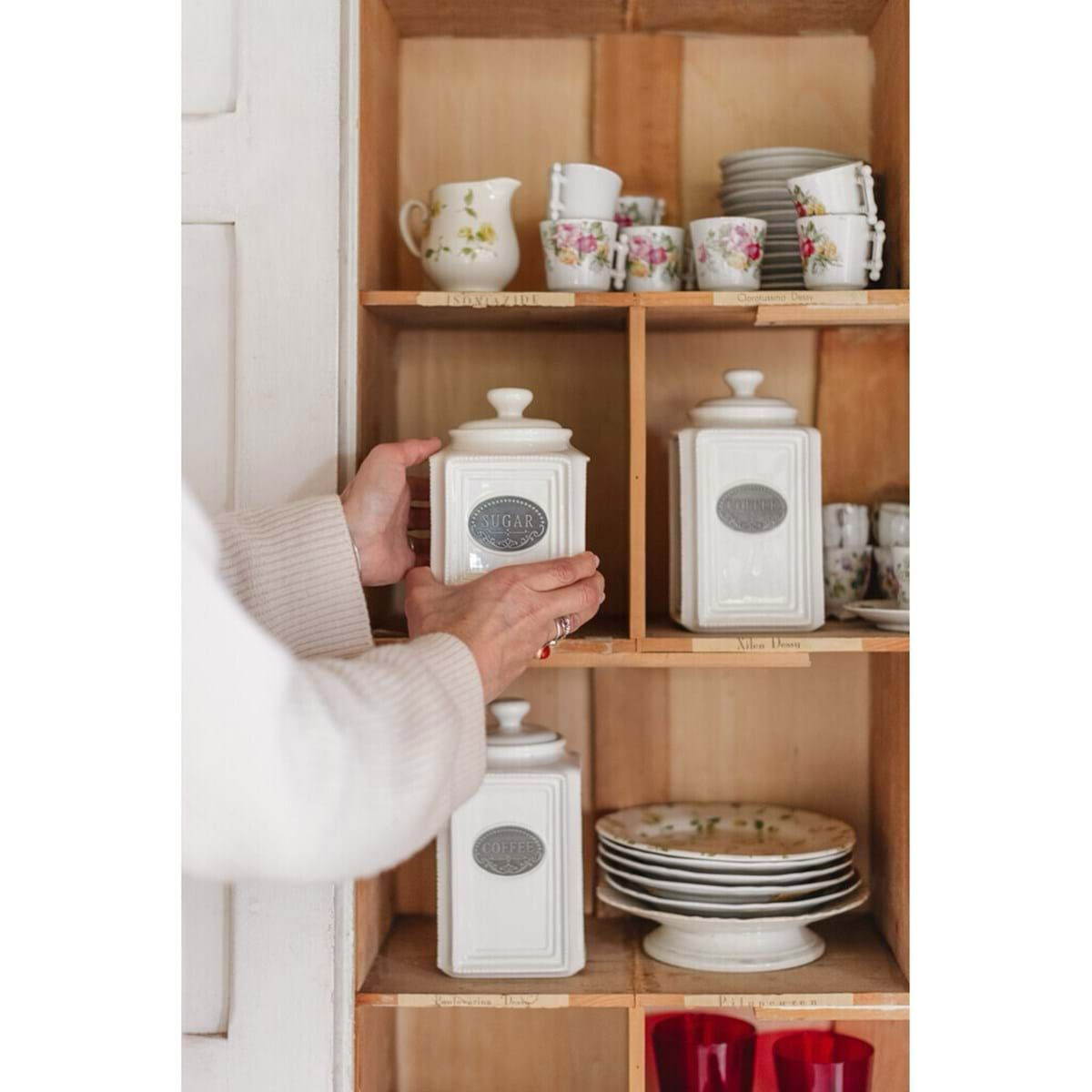 Set olio, aceto, sale, pepe