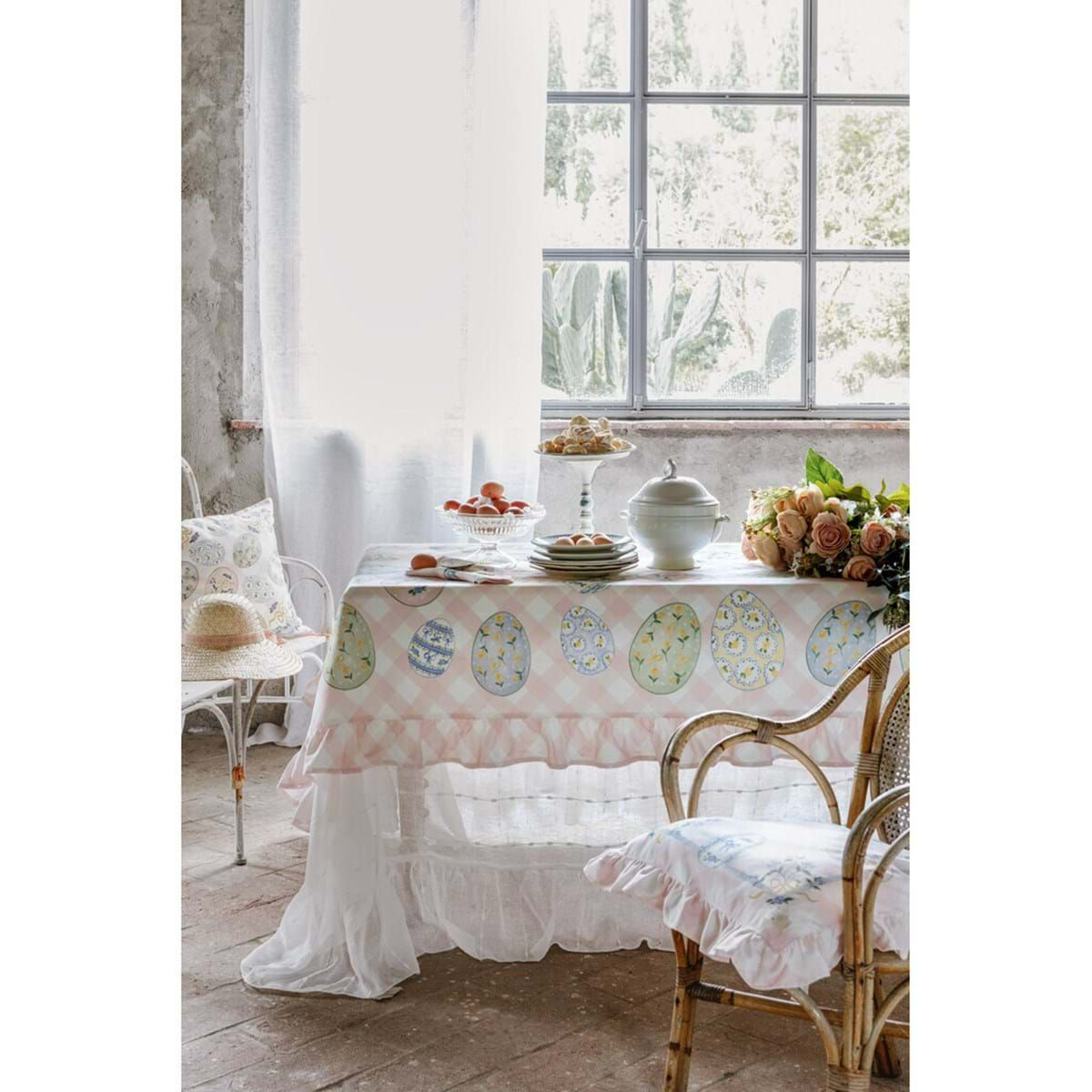 Tovaglia “Pretty Easter” 170x260cm - LB HOME