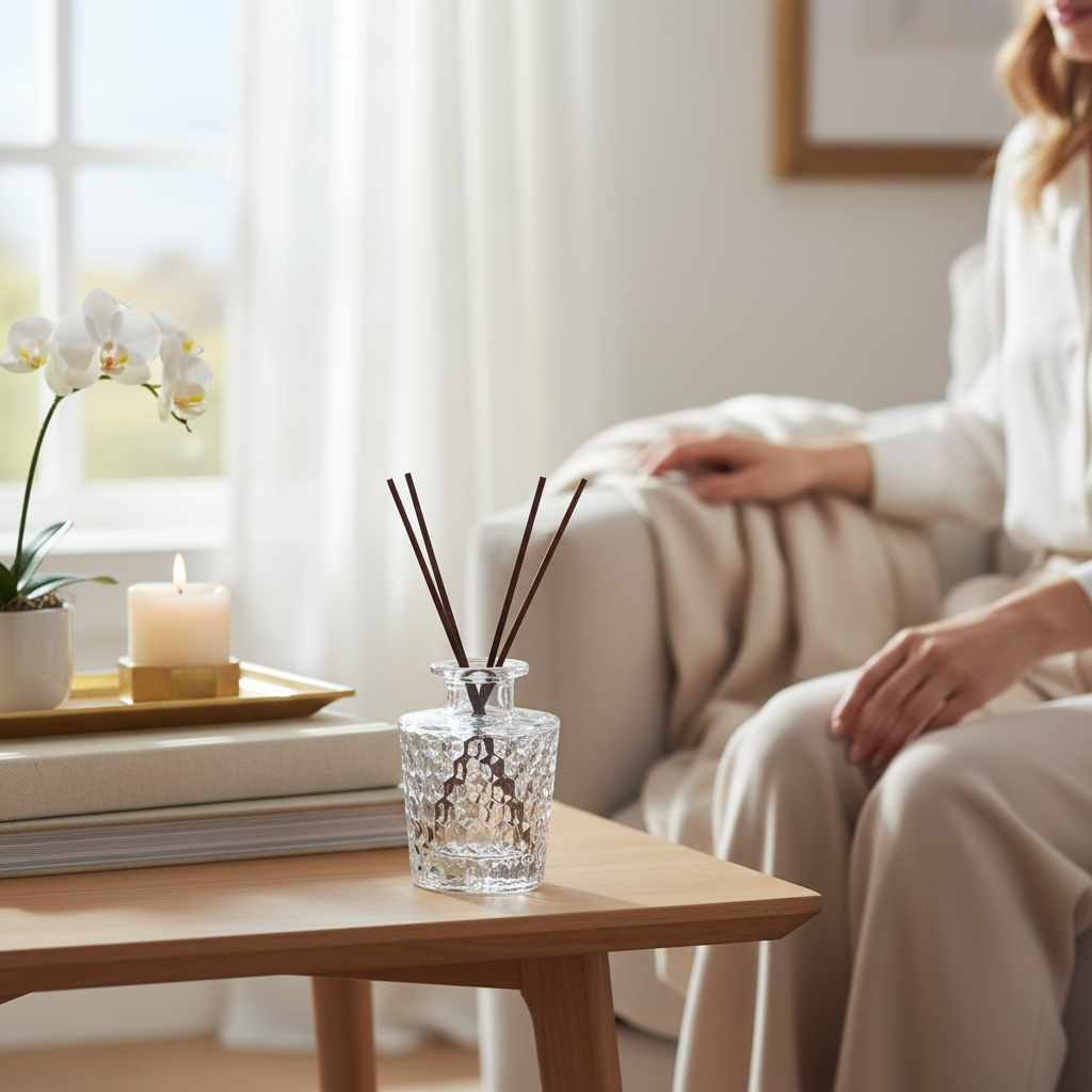 Vaso bottiglia rombi