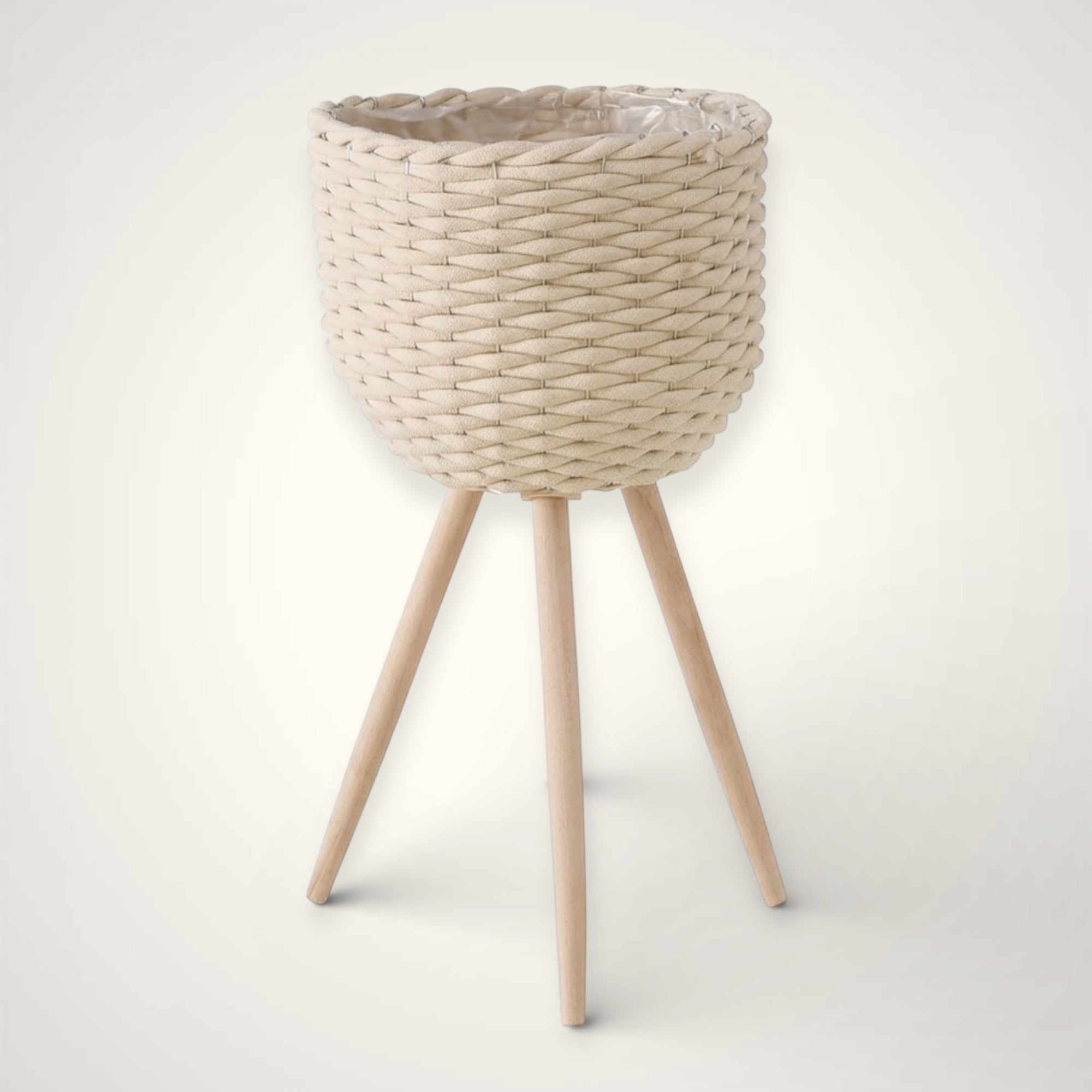 Portavaso con piedi h.49