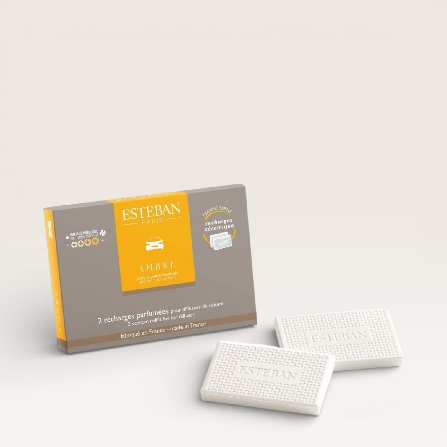 Set 2 ricariche auto Ambre