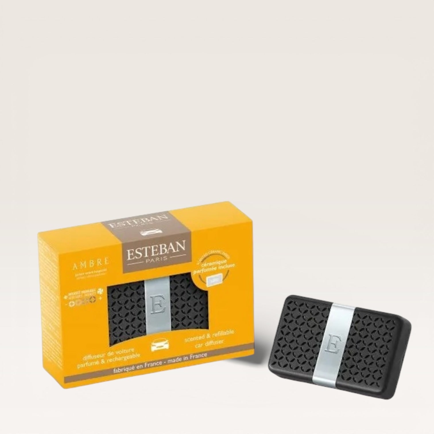 Diffusore auto ricaricabile Ambre