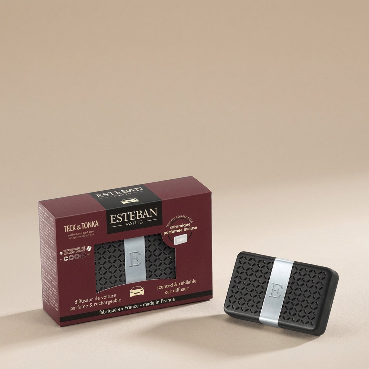 Diffusore auto ricaricabile Teck & Tonka