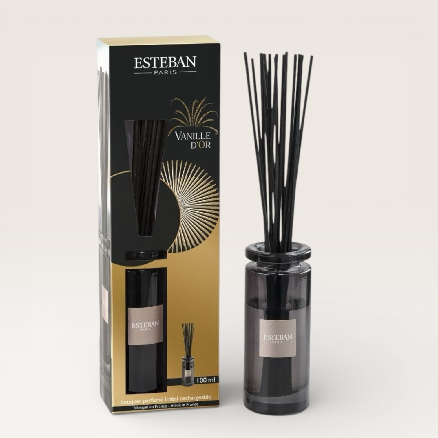 Diffusore essenza per ambienti Vanille D’or 100ml Diffusore ambiente