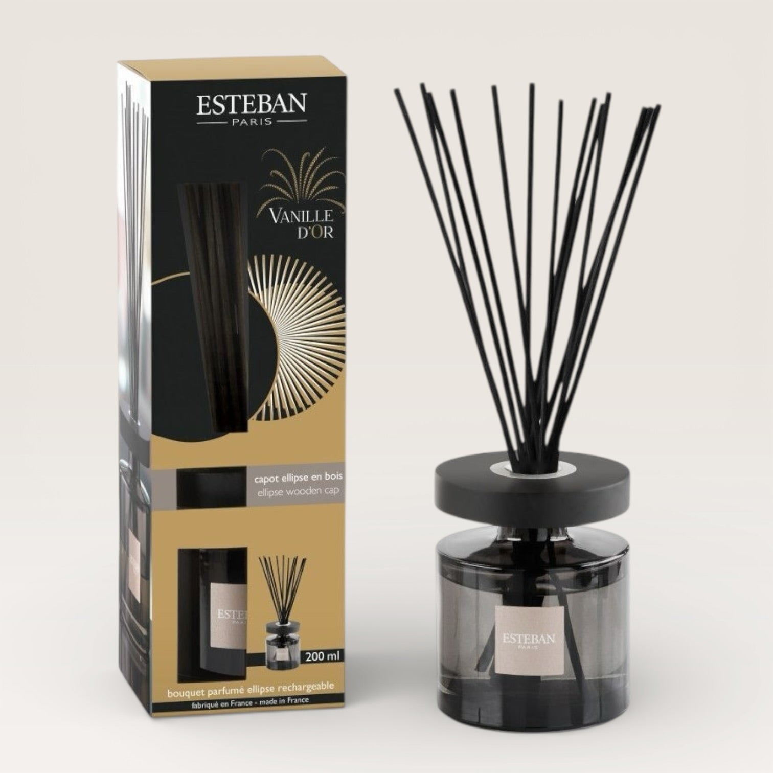 Diffusore essenza per ambienti Vanille D’or 200ml Diffusore essenza
