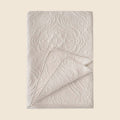 Trapunta matrimoniale "Ricamo di cotone" - LB HOME