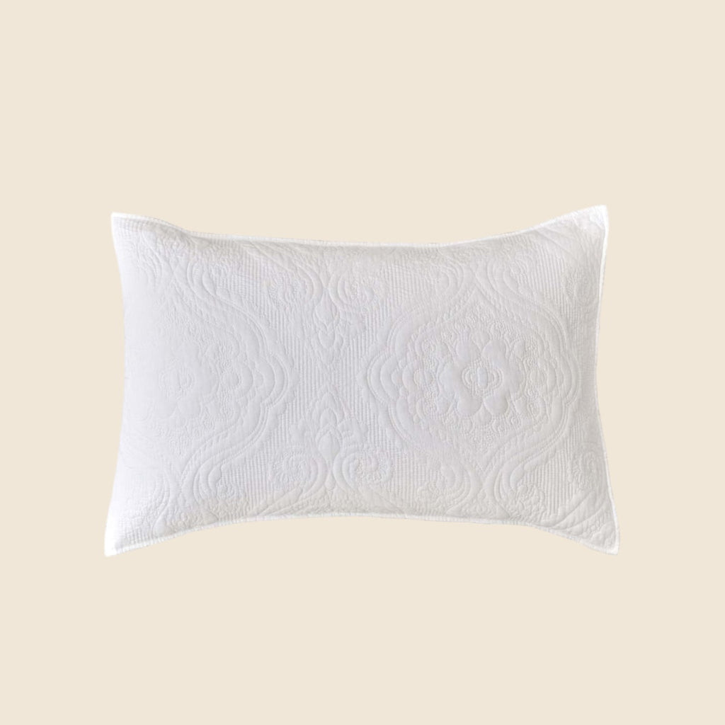 Set 2 copriguanciali "Ricamo di cotone" - LB HOME