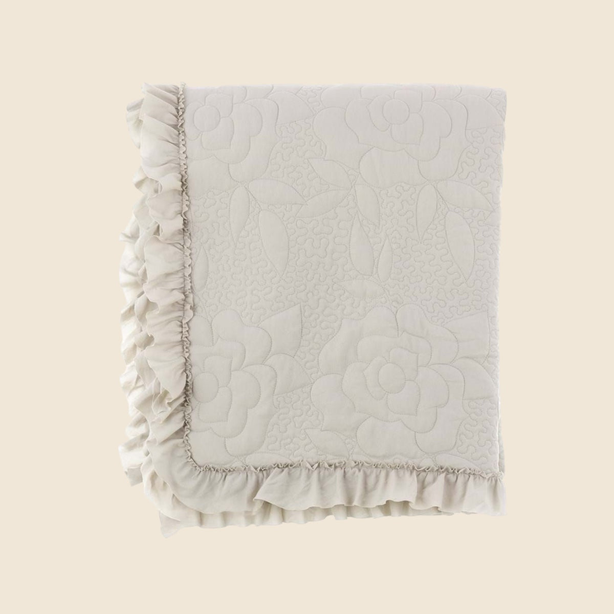 Trapunta singola "Camelia Collection"