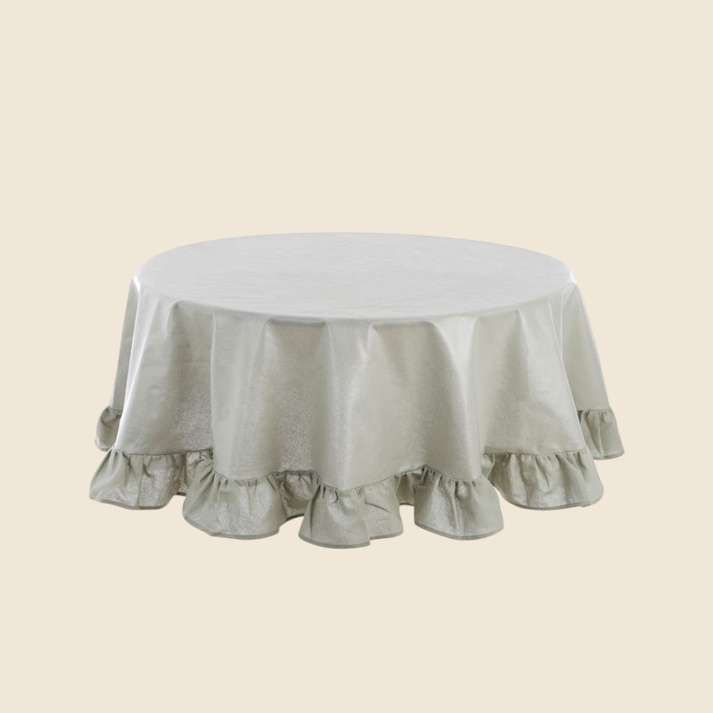 Tovaglia tonda cerata "Infinity"