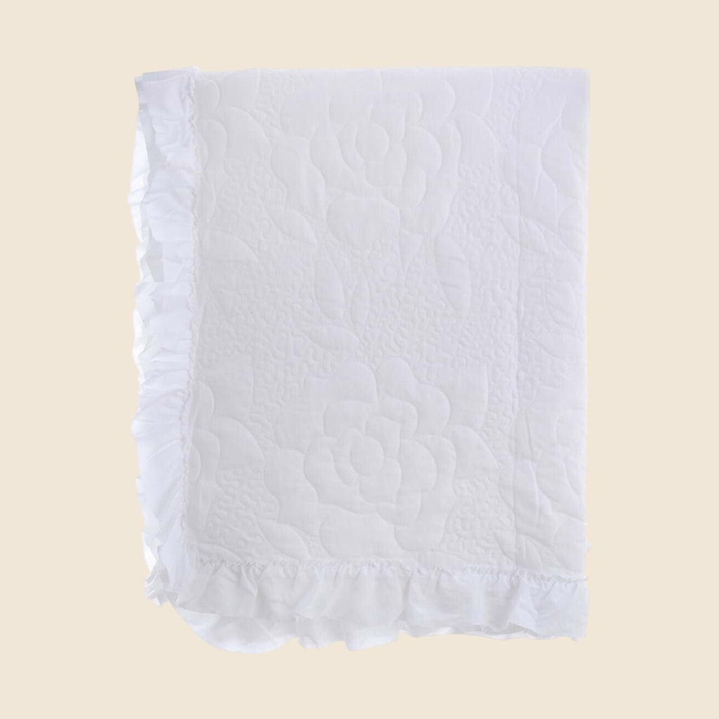 Trapunta matrimoniale "Camelia Collection"