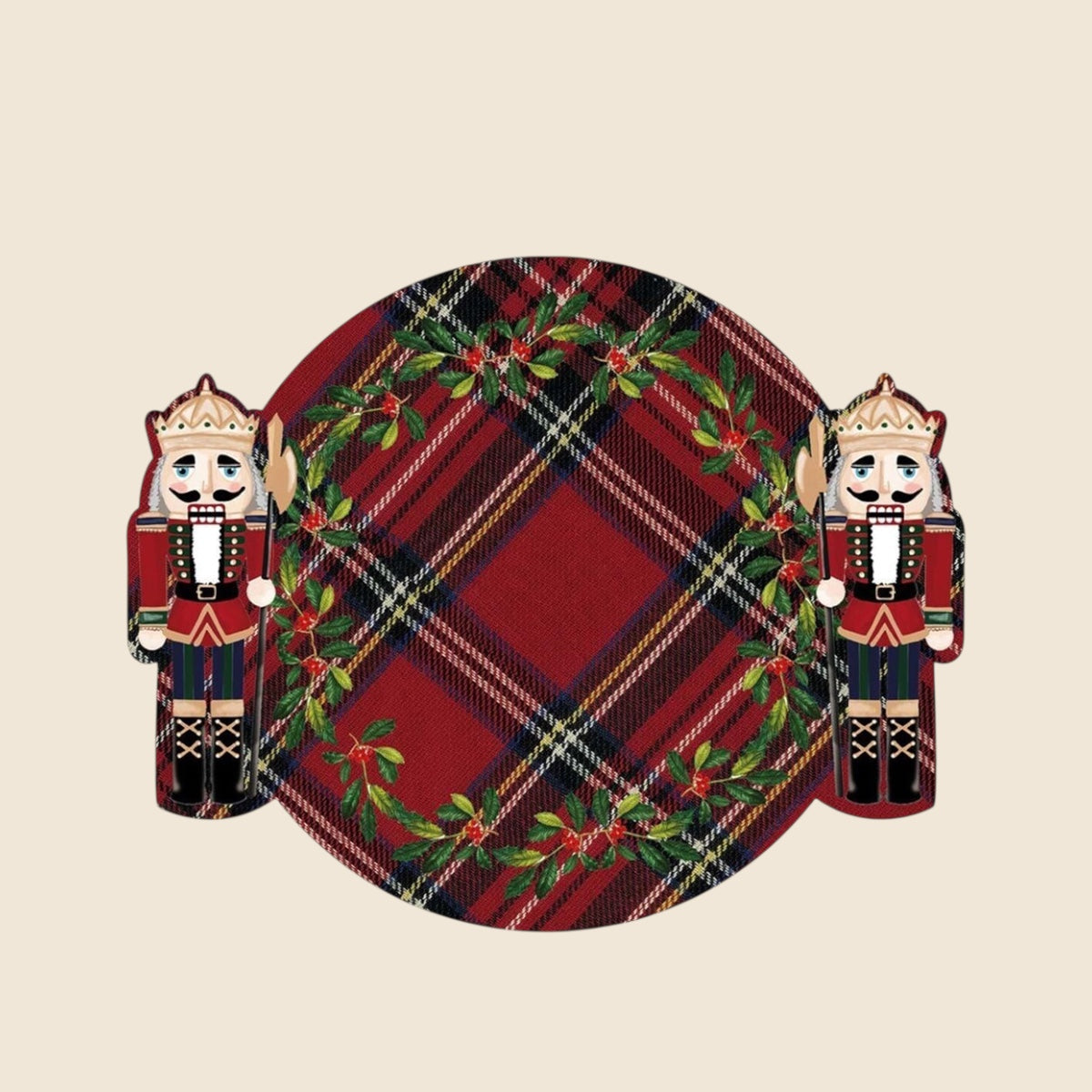 Tovaglietta in vinile "Un Natale italiano" - LB HOME