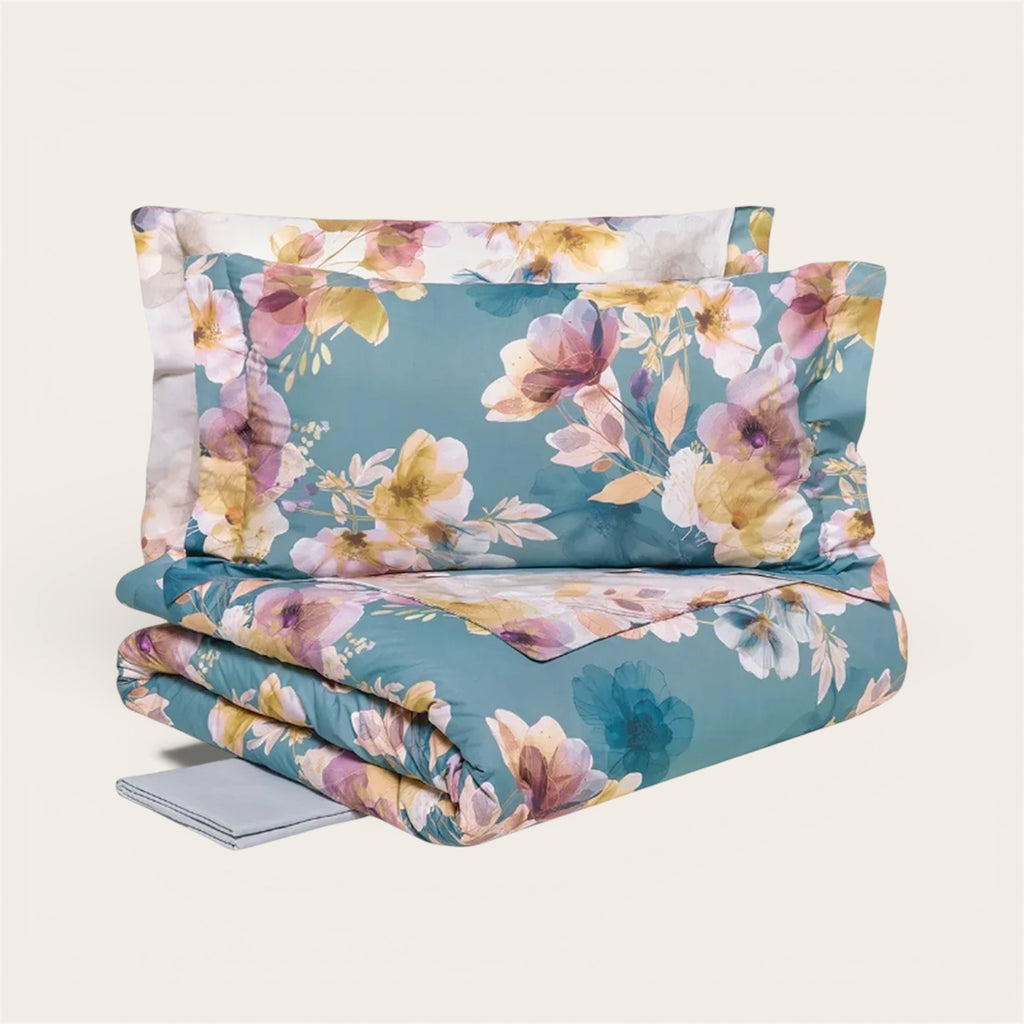 Completo copripiumino matrimoniale Yumi