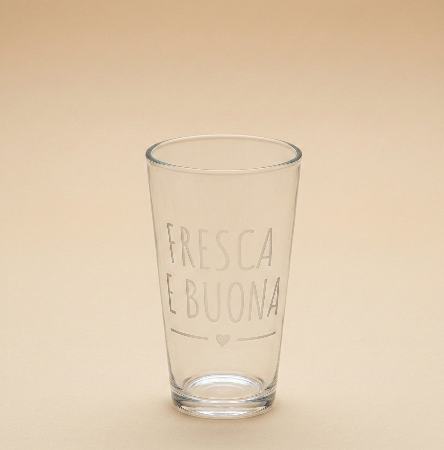 Set 6 bicchieri Fresca e buona