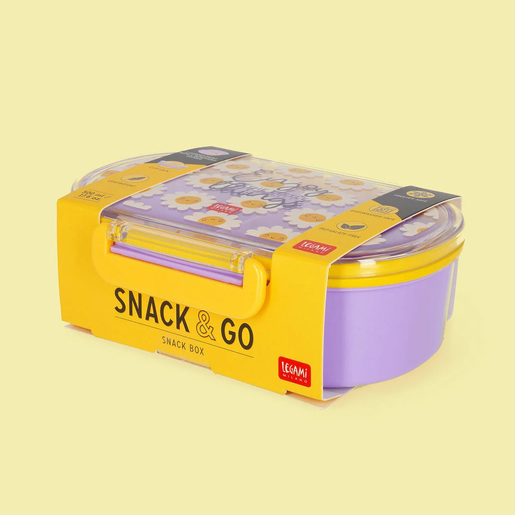 Contenitore Porta Merenda Legami Snack & Go - Daisy