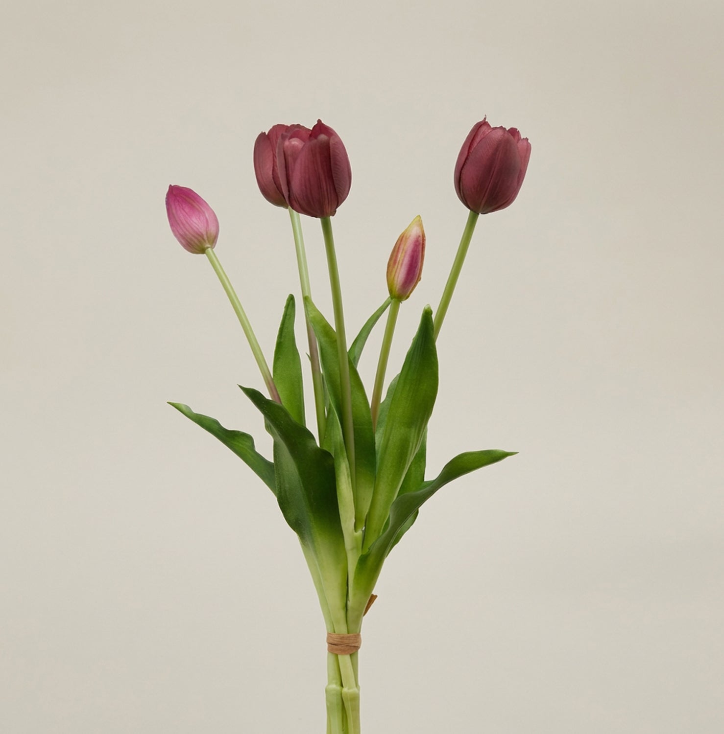 Mazzo tulipani real touch h.40