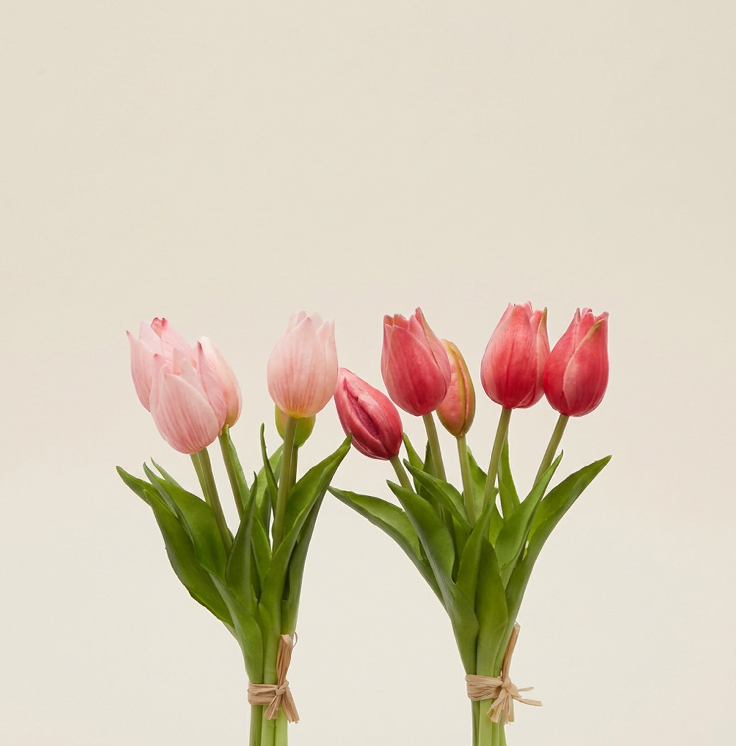 Mazzo tulipani real touch h.26