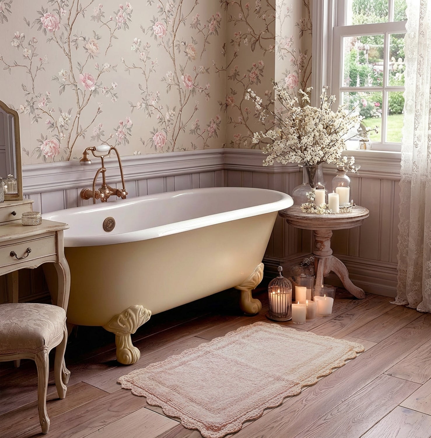 Tappeto "Bagno Chiaro" 50x80cm