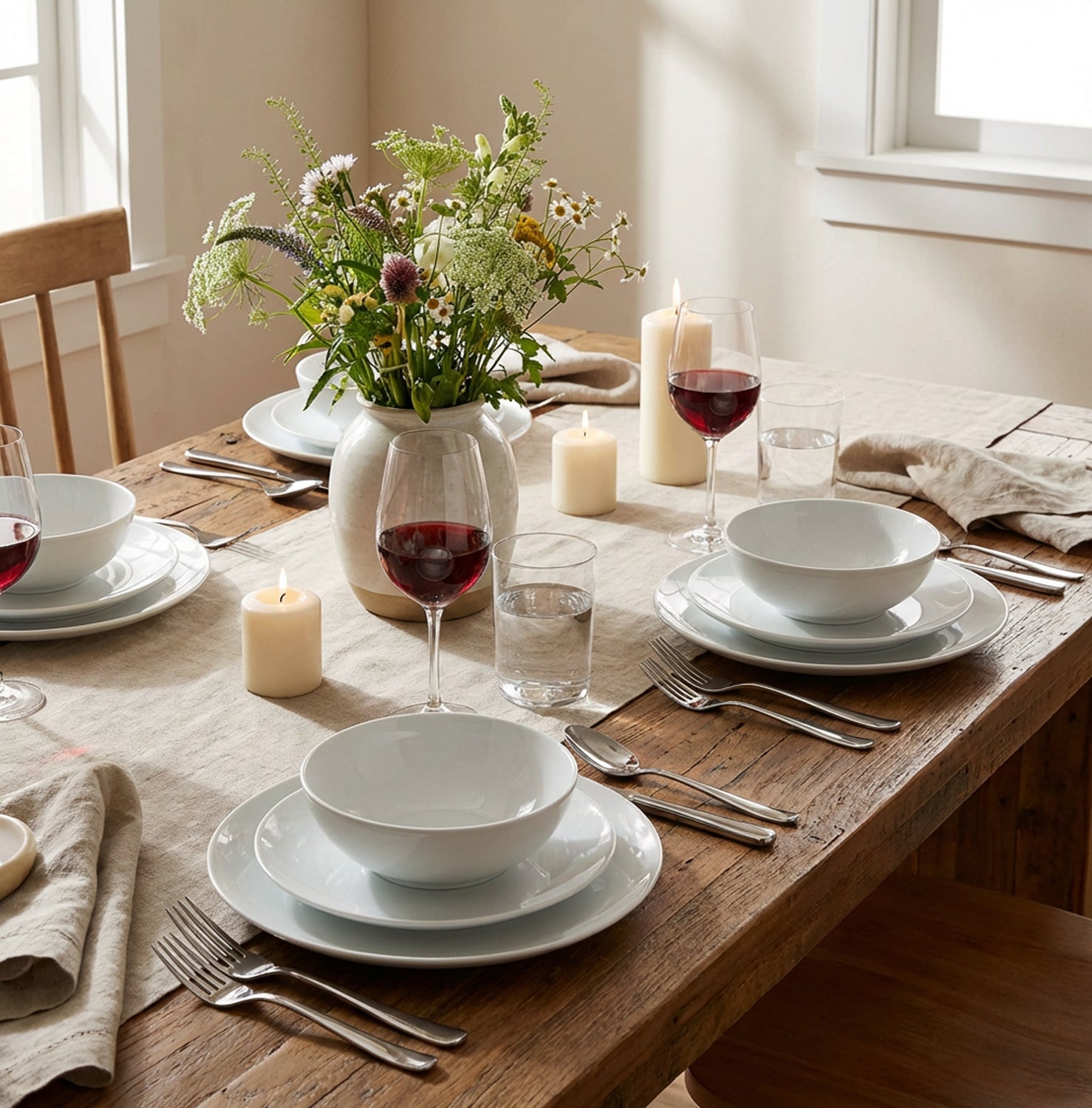 Set 2 piatti piani "Coupe"