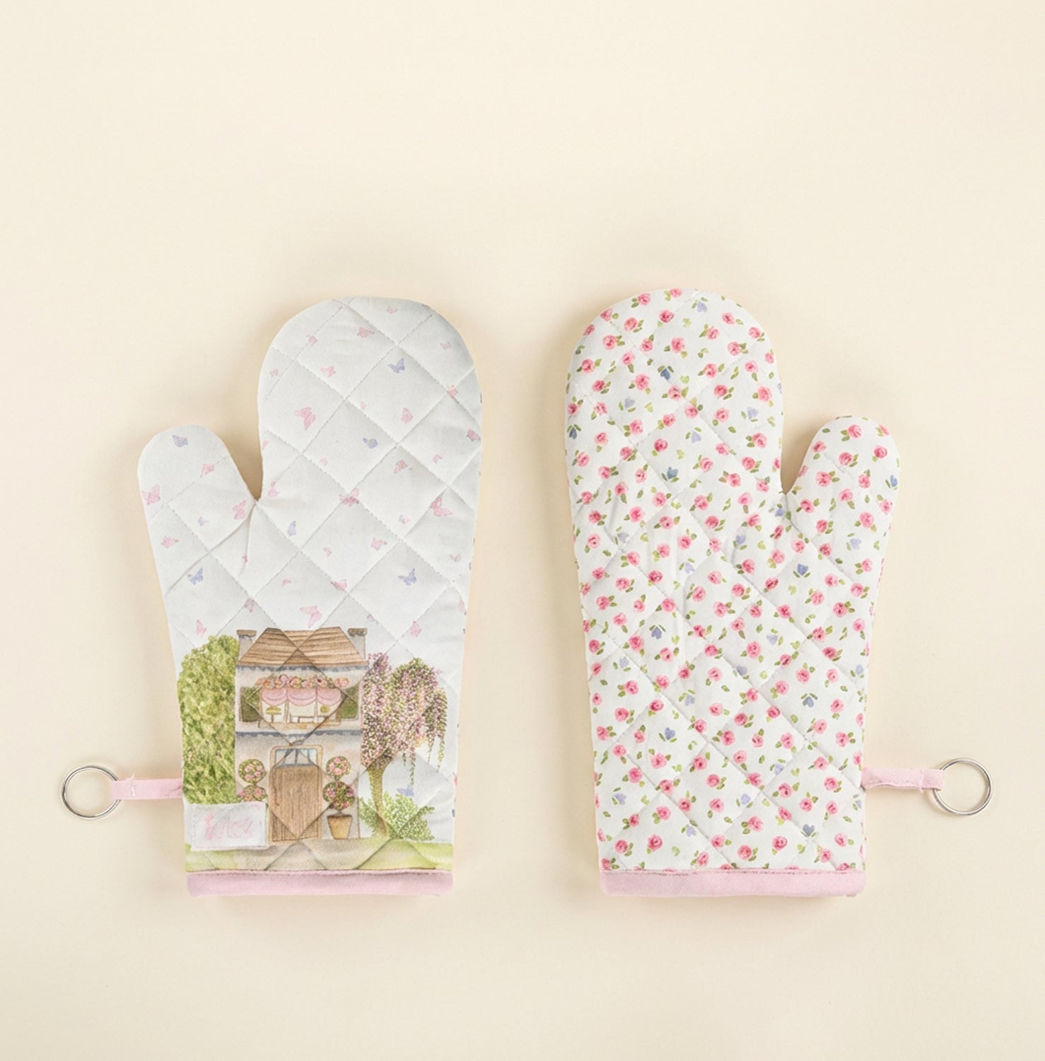 Guanto da cucina La vie en rose