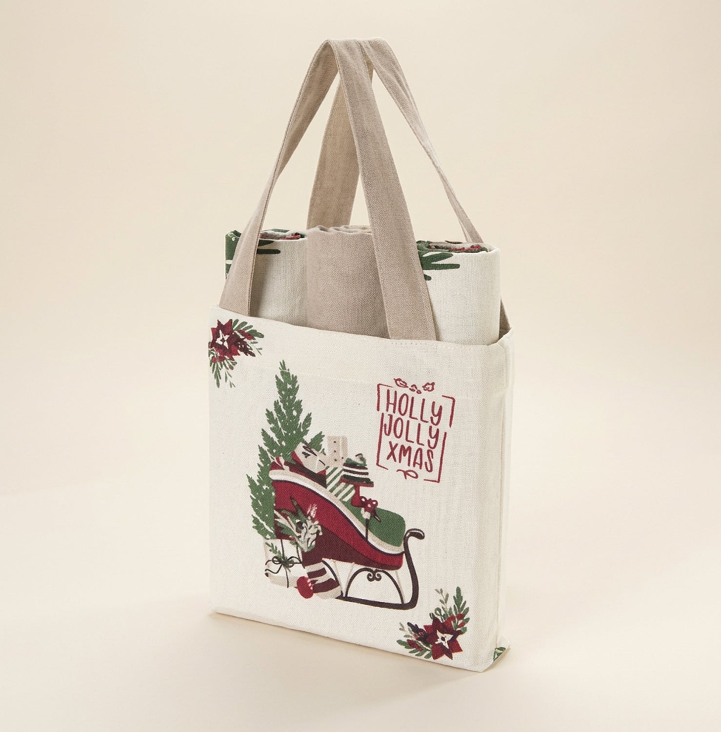 Set borsa con 3 strofinacci Idee regalo