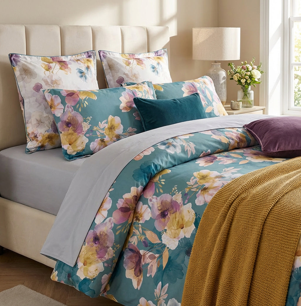 Completo copripiumino matrimoniale Yumi