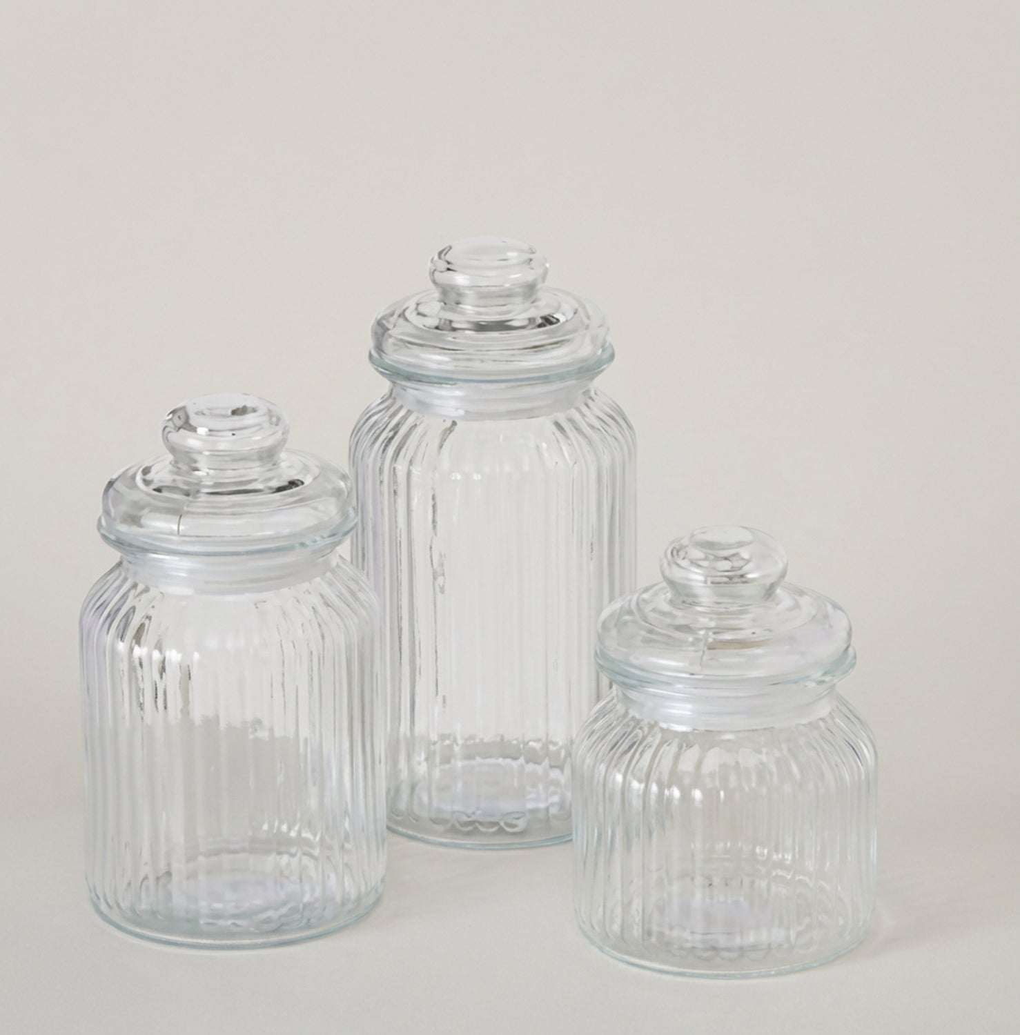 Set 3 barattoli ermetici Contenitori e barattoli cucina