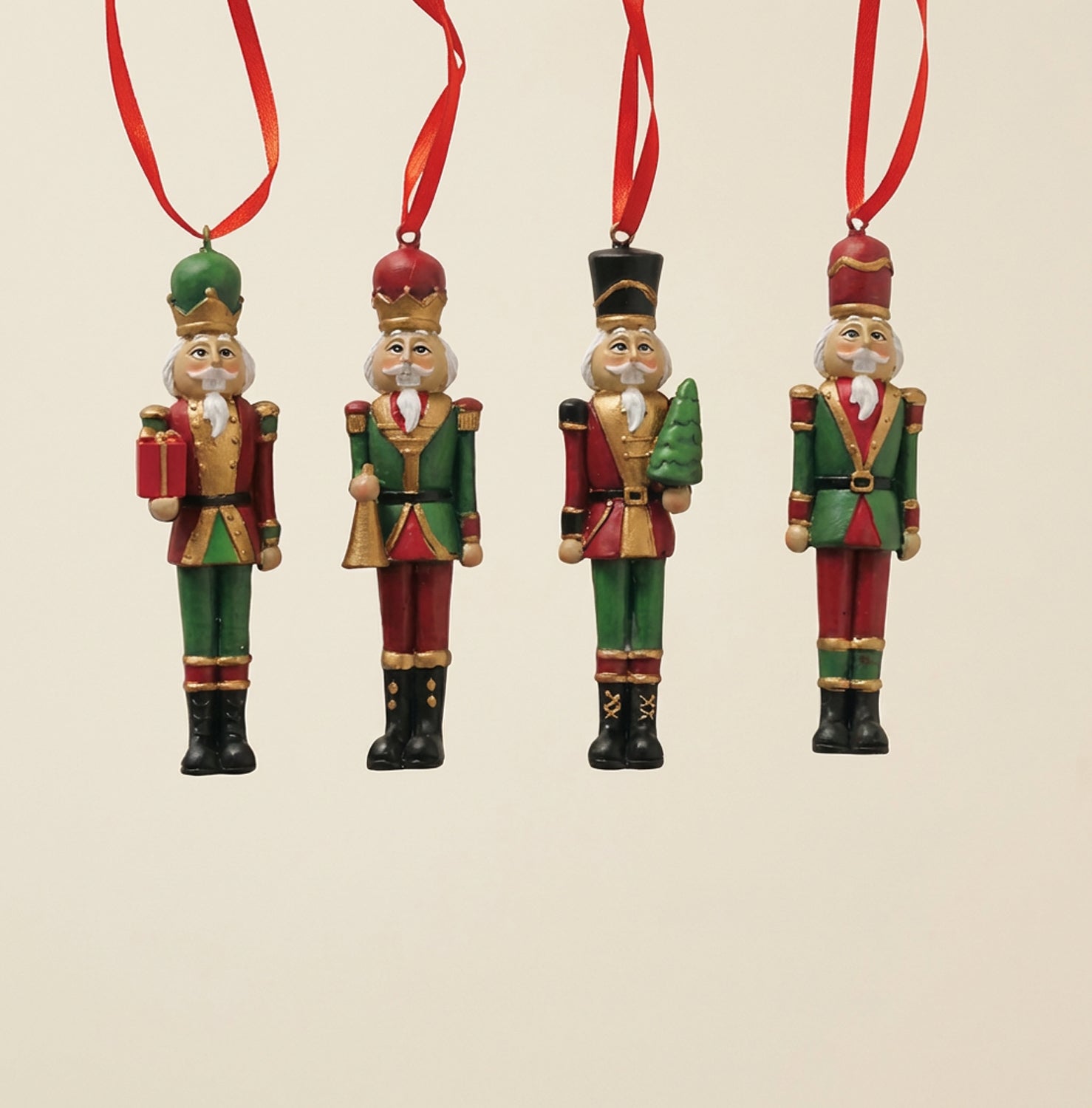 Set 4 soldatini Brennan Decoro Natale
