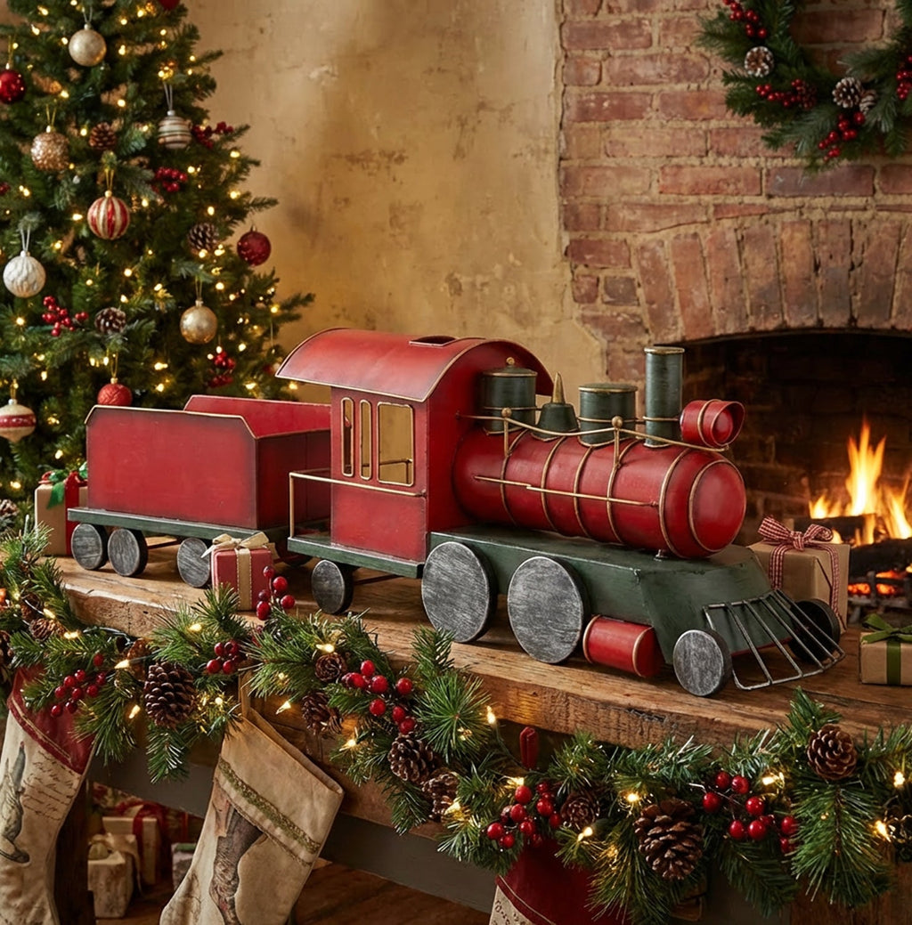 Treno Senator 73cm Decoro Natale