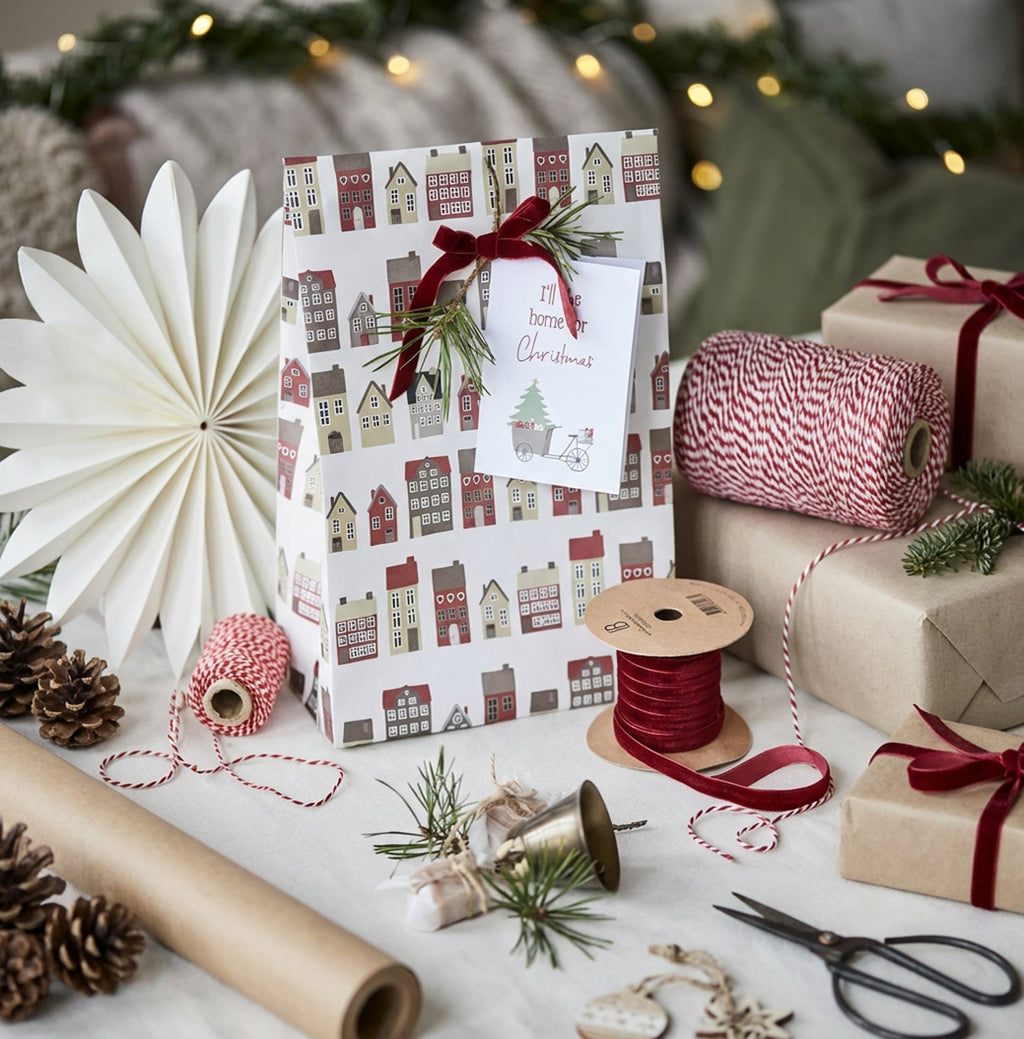 Sacchetto regalo casette Confezione