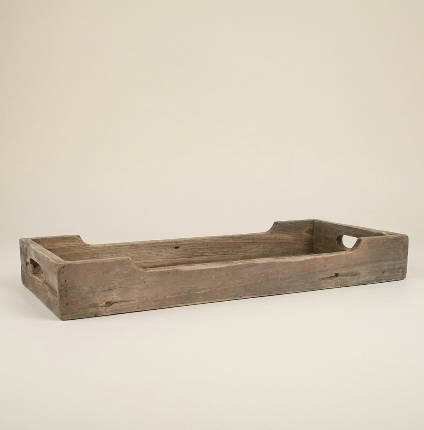 Vassoio in legno di recupero 60cm Vassoio