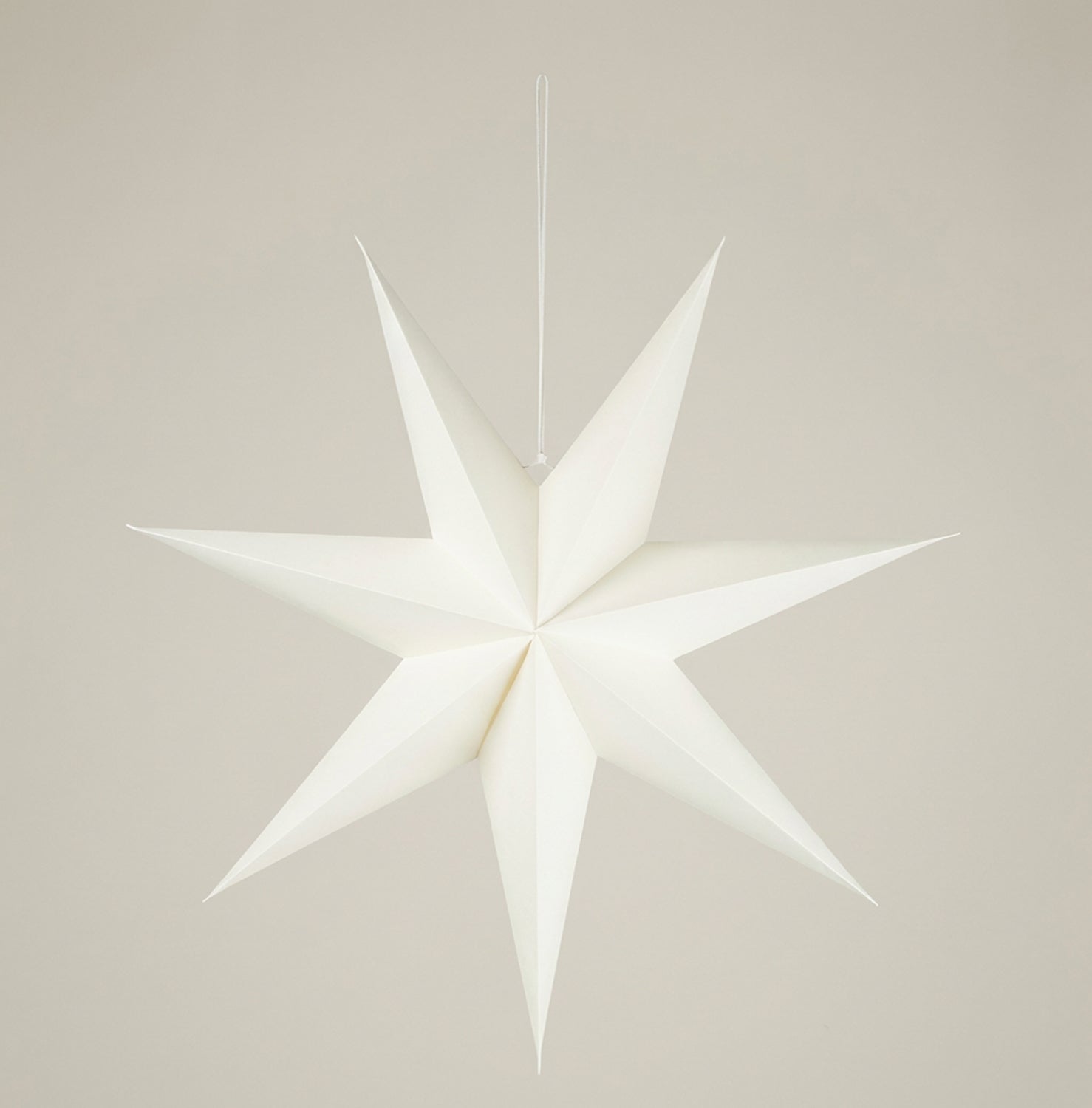 Stella di carta Decoro Natale
