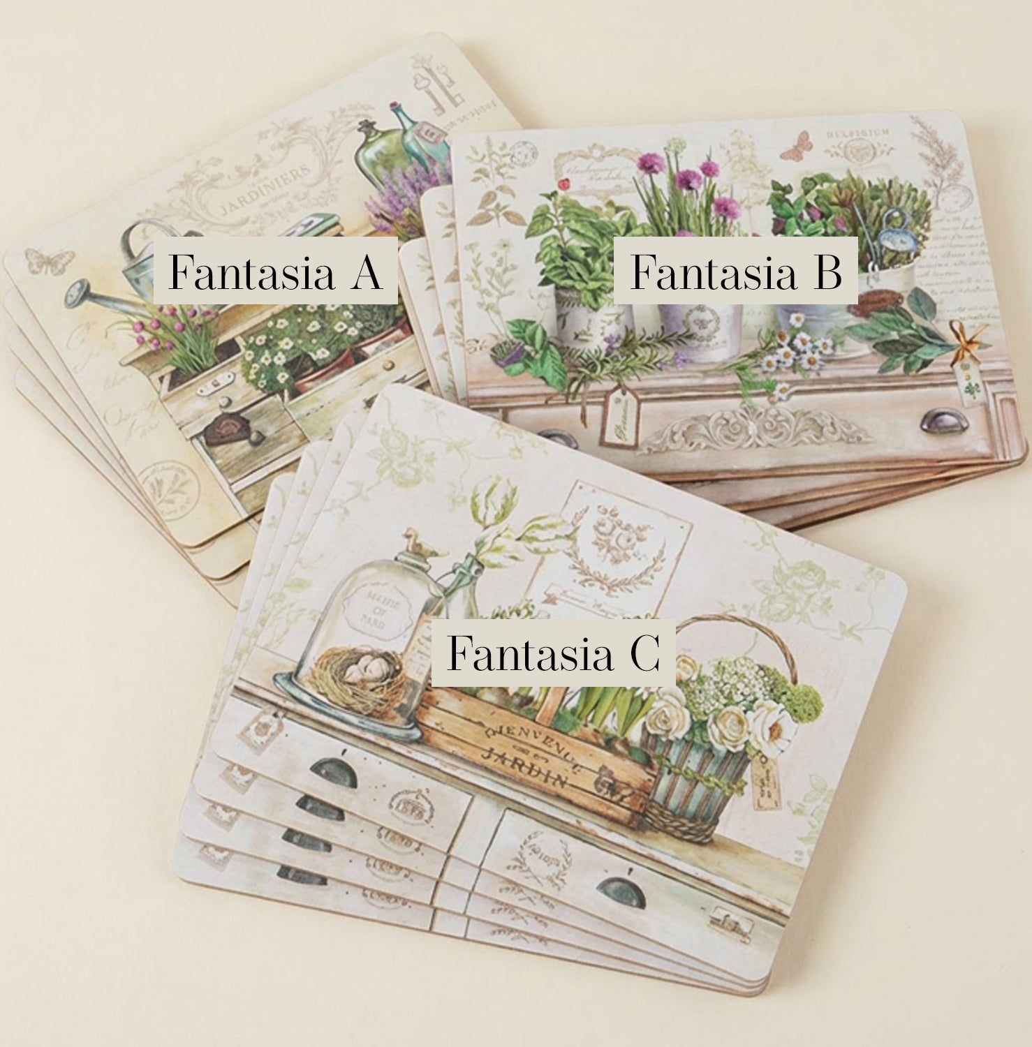 Tovaglietta rigida mdf Jardo