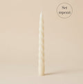 Set 10 candele stelo Twist Candela