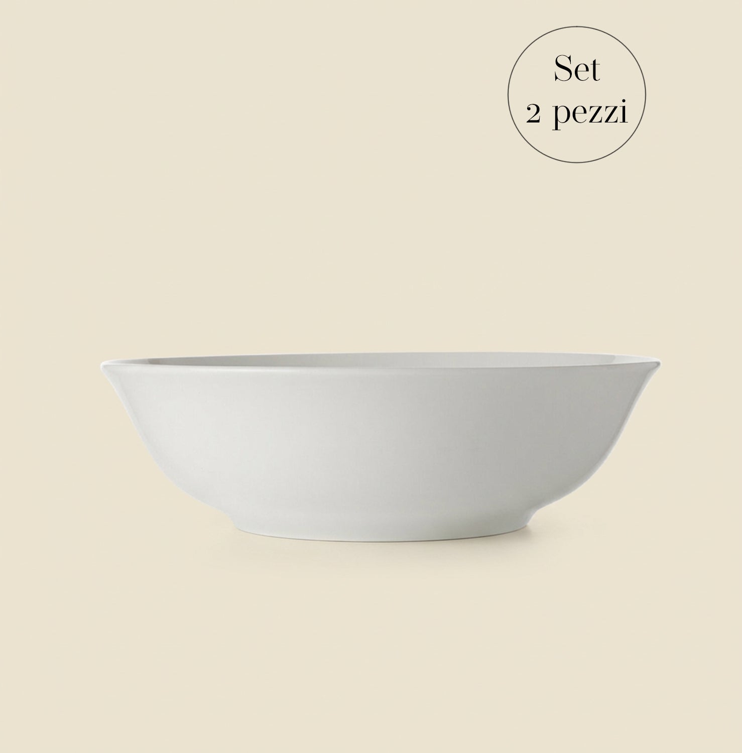 Set 2 piatti fondi "Coupe"