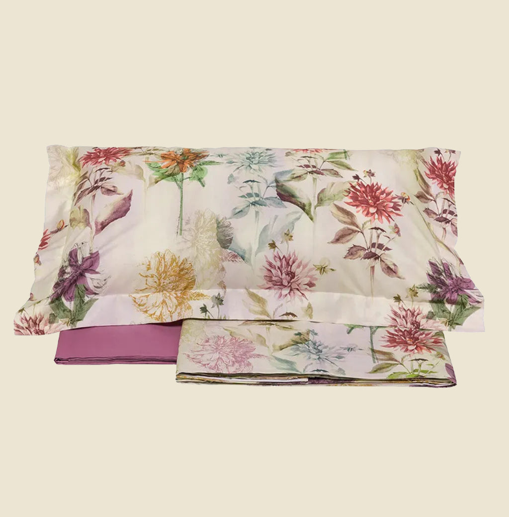 Completo lenzuola matrimoniale "Destiny blush"