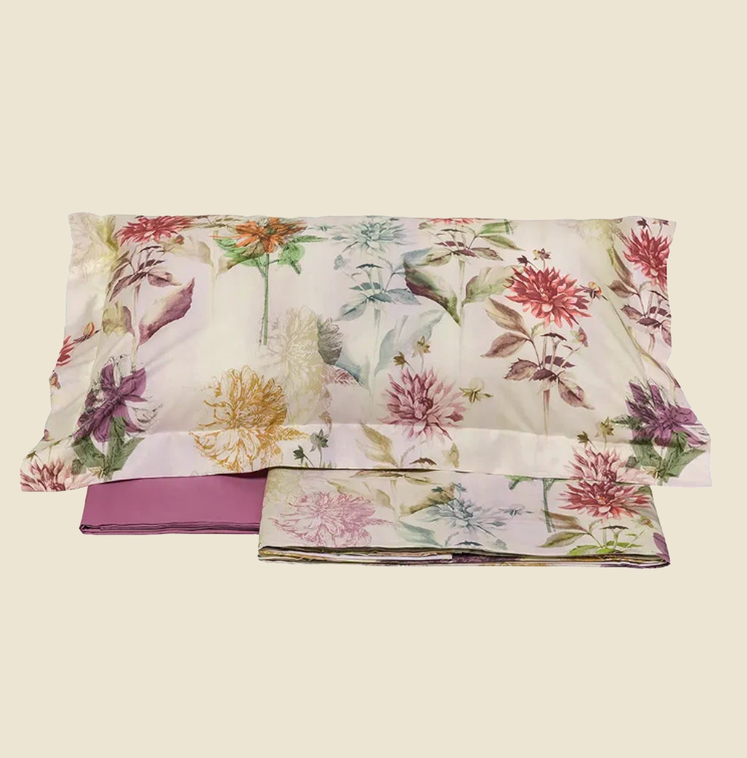 Completo lenzuola matrimoniale "Destiny blush"