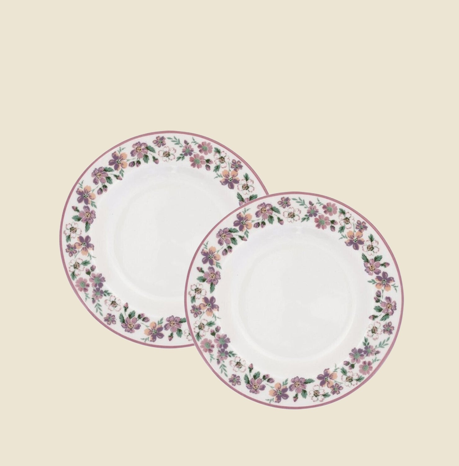 Piatto small Marie dusty rose