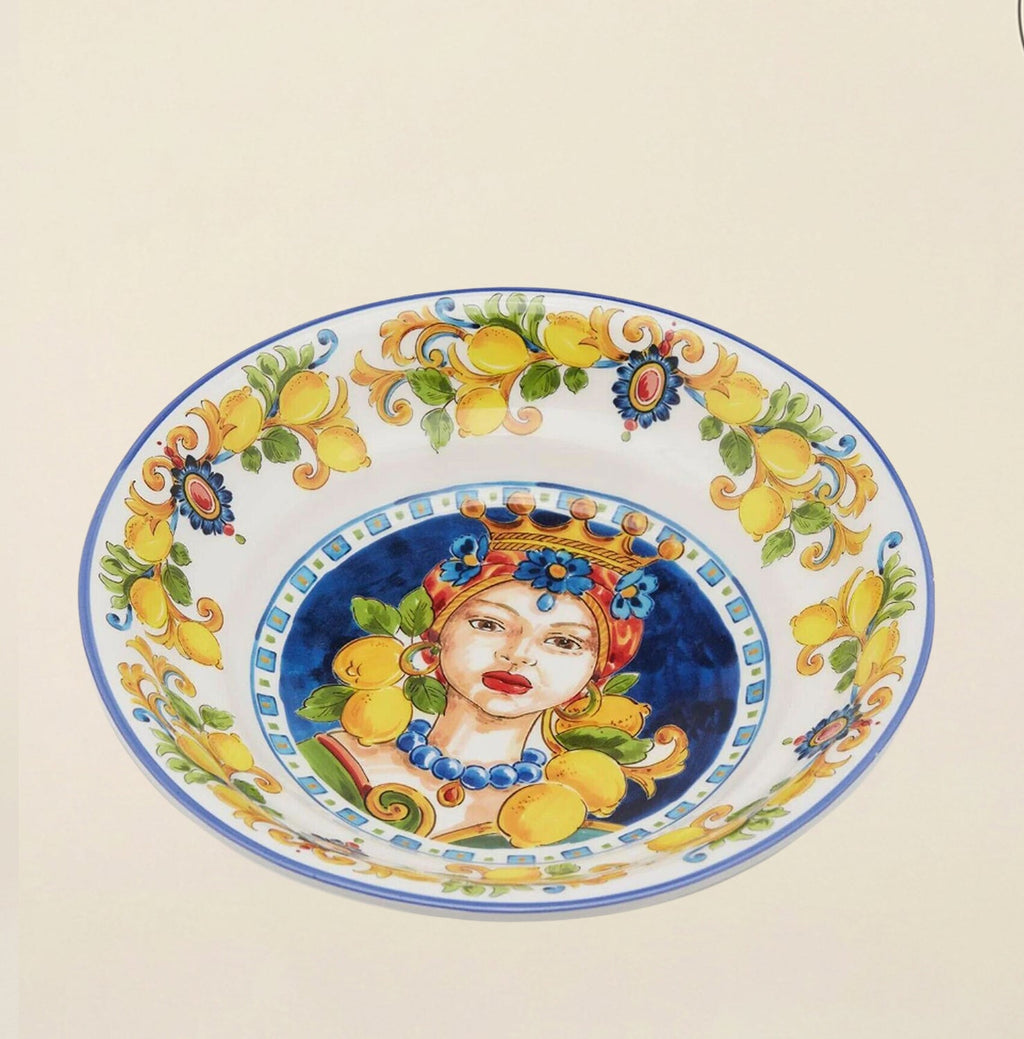 Piatto servizio ’Caltagirone’ Piatto servizio