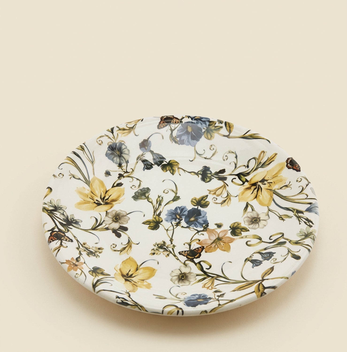 Piatto piano "Flowers"