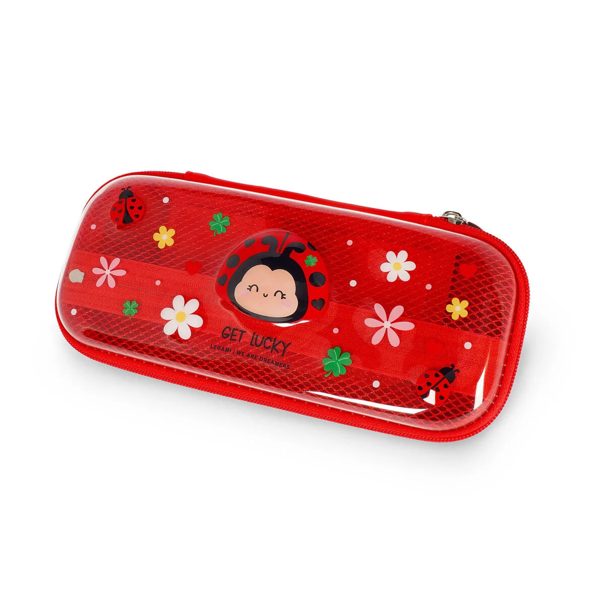 Astuccio Trasparente Rigido Ladybug - Legami WonderWow