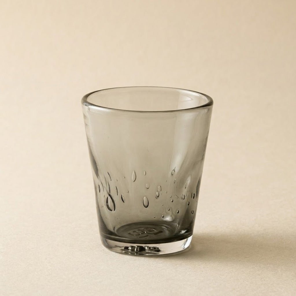 Bicchiere in vetro soffiato Memento Dune Glass Black T