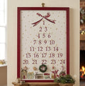 Calendario dell’Avvento in Legno 35x50 cm