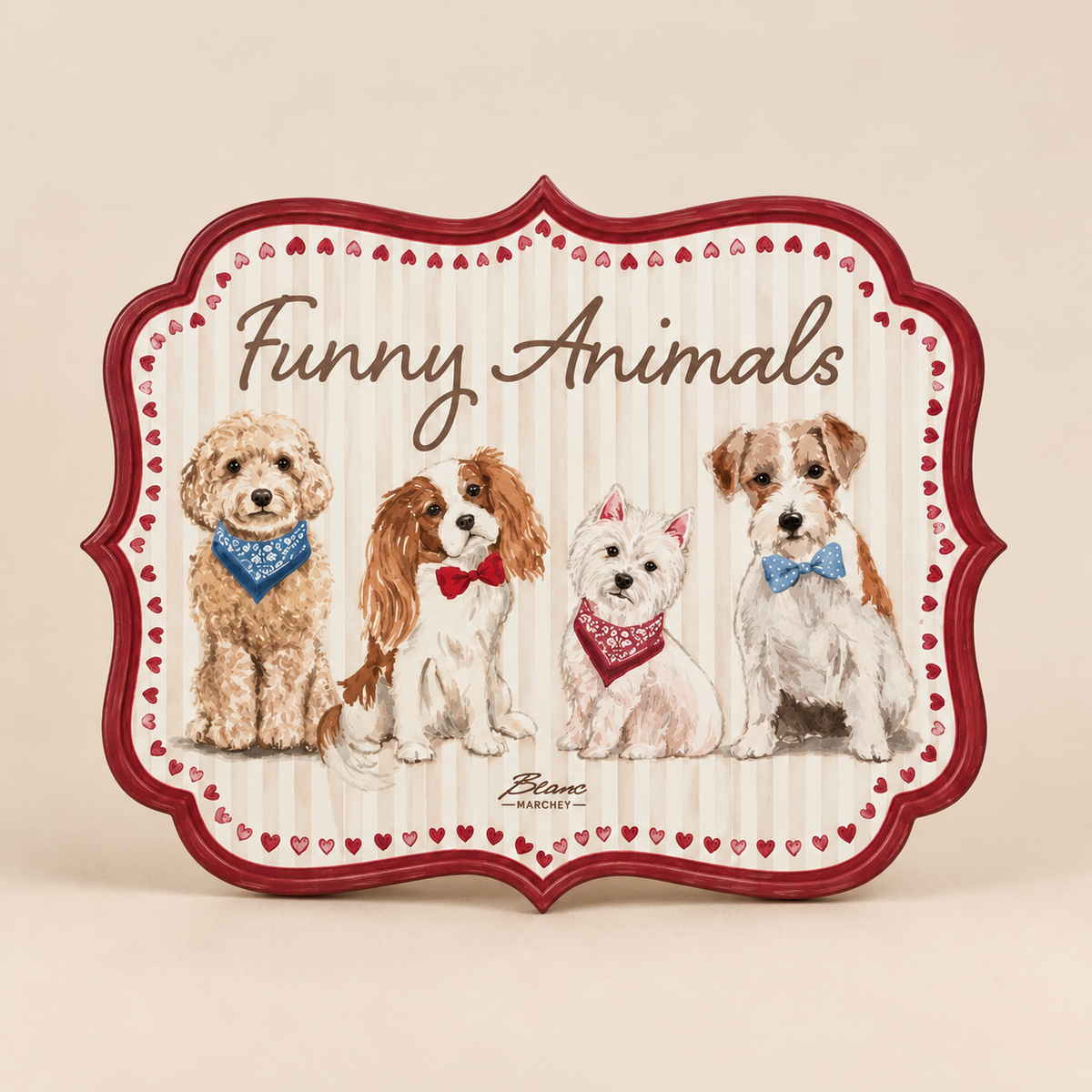 Tovaglietta vinile “Funny animals”
