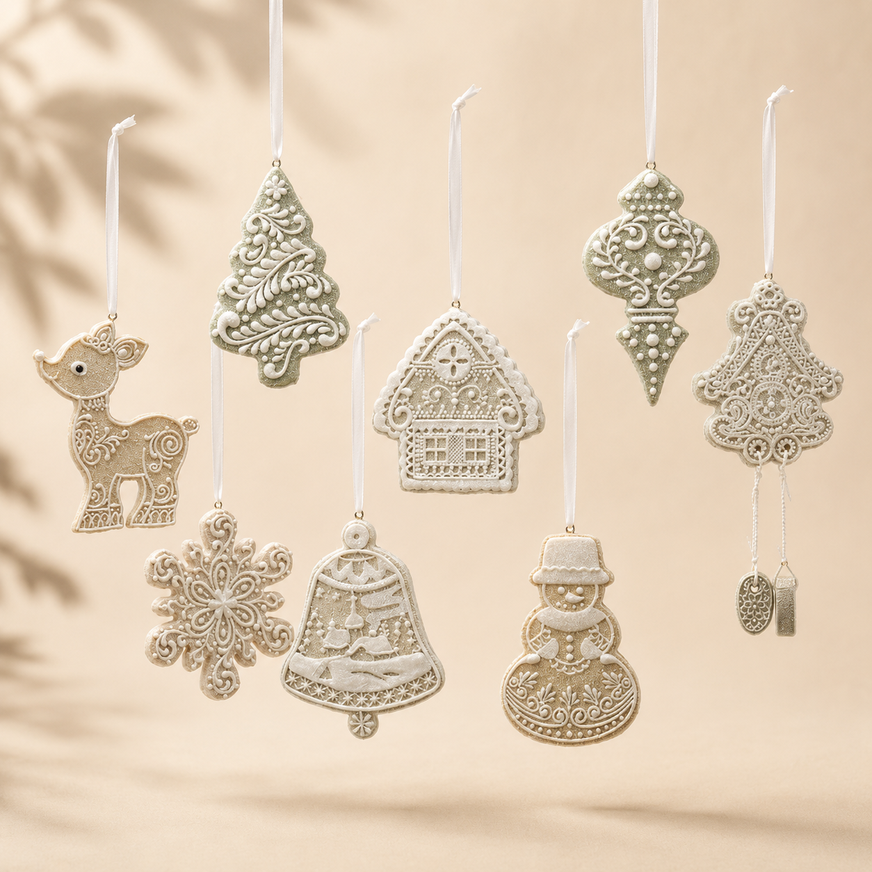 Decoro Pendente Biscotti Marzapane – H 11 cm