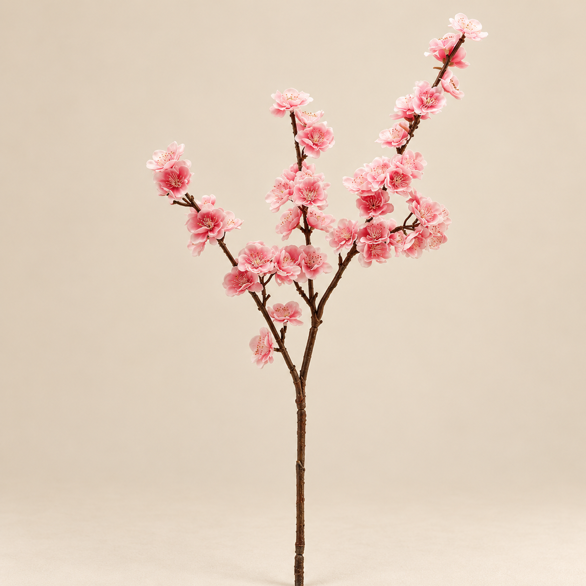 Ramo di Pesco Rosa H94 cm