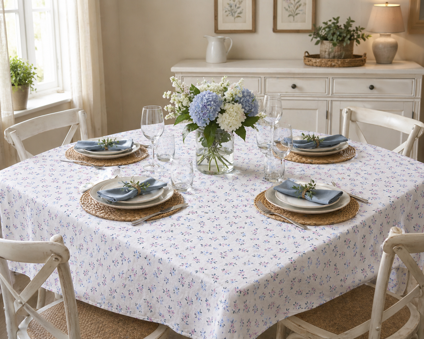 Tovaglia centrotavola Emely 100x100cm