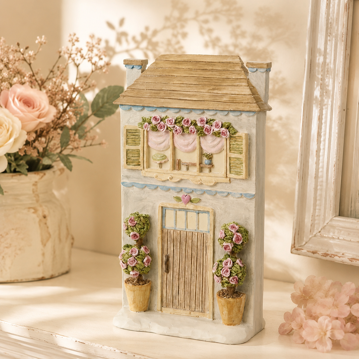 Decorazione Panificio La vie en rose