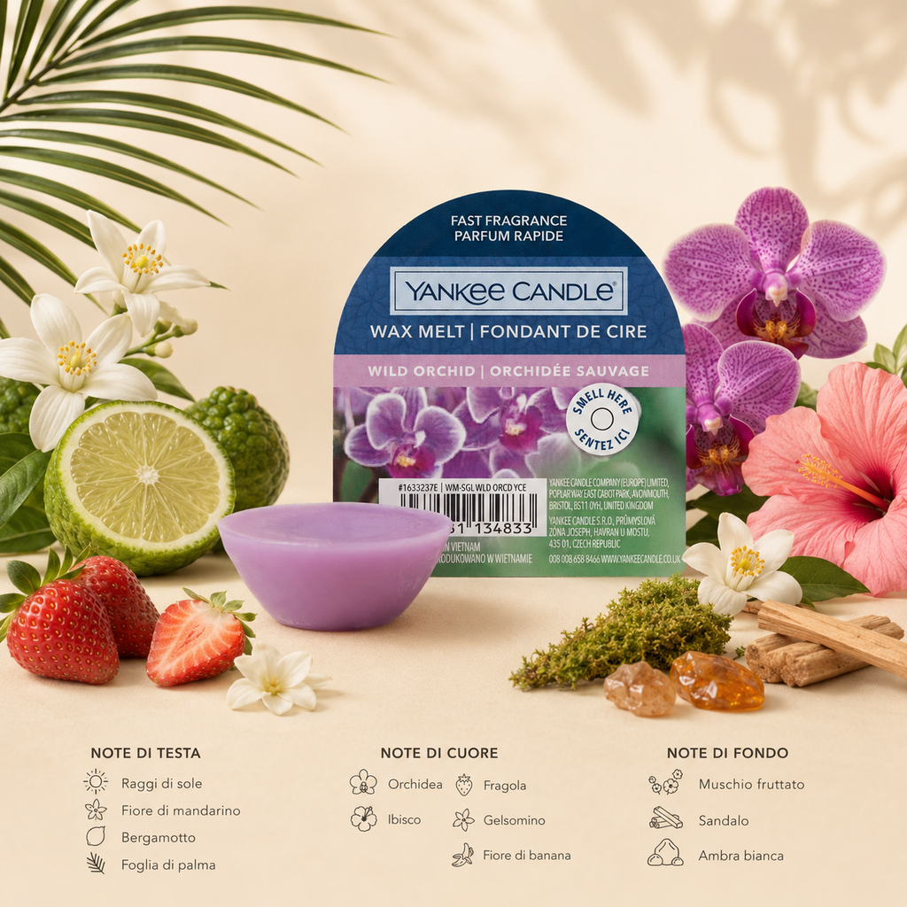 Yankee Candle cera Wild orchid