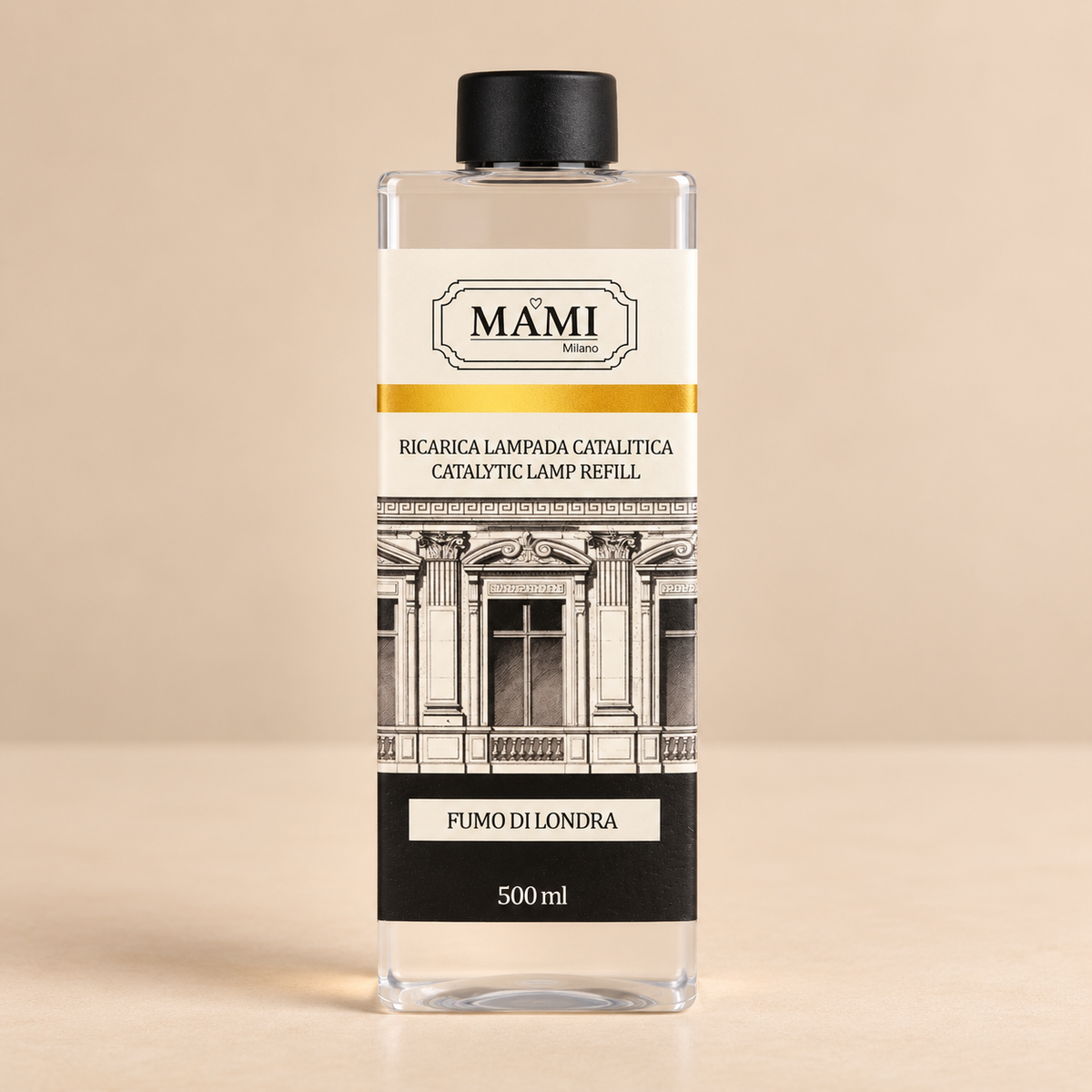 Ricarica per Lampada Catalitica Mami Milano Palazzo delle Fragranze – Fumo di Londra 500ml