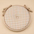 Cuscino sedia rotondo Basic Heart Beige